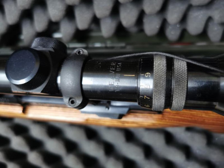 Por tener 2 rifles del mismo calibre, he decidido poner en venta este arma, esta en estado impoluto tanto 150