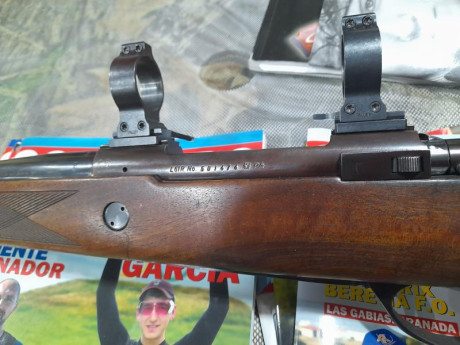 Perfecto estado, calibre impresionante,monturas completas TALLEY desmontables. Se cambia por rifle de 01