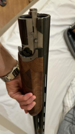 Hola amigos!

Se vende escopeta Beretta 694 Trap, en excelente estado, con maletín y accesorios originales.

La 11