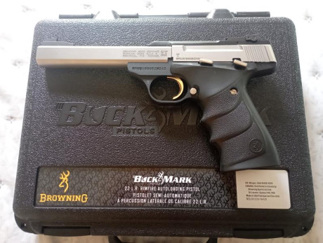 Vendo Browning del 22, en perfecto estado, muy poco usada. Muy buena para precisión, para subir de categoría. 01