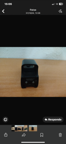 A la venta visor bushnell holosight de un compañero, si hay interesados me manden privado y les paso su 02