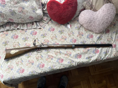 Hola
Alguien me podria decir que tipo de fusil es el que adjunto en la foto ? Fabricante ,modelo ..si 02