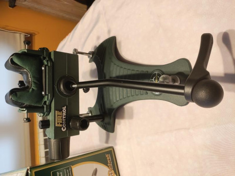 Vendo torreta Fire Control front Rest de CALDWELL, nueva nunca se utilizó como se puede apreciar en las 11