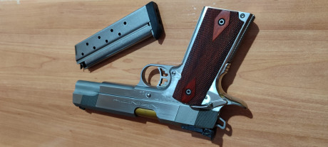 Hola muy buenas a todos, pues eso vendo mi Pistola Infinity del 9 de 5 pulgadas, la vendo por que hace 02