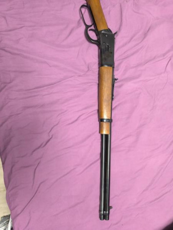 Vendo rifle palanquero 357 Magnum también. Se puede usar con munición del 38. En perfecto estado como 00