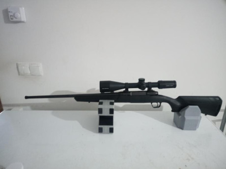 Buenas a todos! 
Dispongo de un rifle savage axis xp, el cual le cambié el visor hace poco con las correspondientes 30