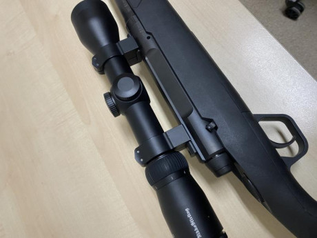 Buenas a todos! 
Dispongo de un rifle savage axis xp, el cual le cambié el visor hace poco con las correspondientes 40