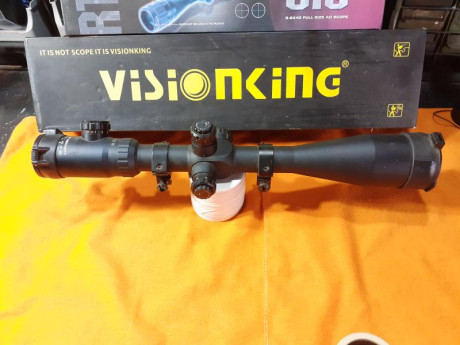 Vendo VISION  KING 8,5x25x50  en buenas condiciones , siempre en PCP 100 euro envio incluido en la Ibérica
Visor 10