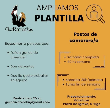 Pues se me ha ocurrido que podemos apuntarnos aquí los que buscamos trabajo y también los que ofrecen 170