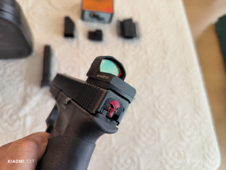 Vendo g¡Glok 17 en perfecto estado estético y mecánico con diversas modificaciones en la misma!
como retenida 00