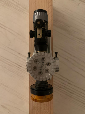 Vendo Diopter: Centra Diopter Spy Short con MEC Duplex Vario. Lleva montado un IRIS 9775 de AHG. 02
