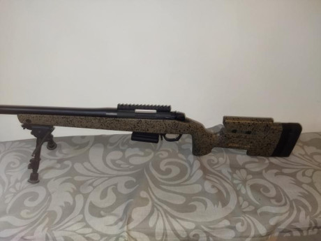 Vendo Bergara hmr 6.5 creedmoor, cañón 24" roscado, etc.
Caja original y certificado de agrupación.
Lleva 00