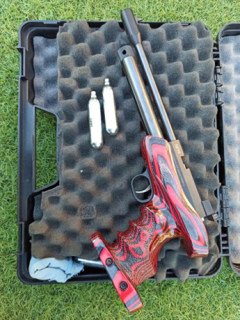 Hola a todos. He estado mirando varias pistolas para iniciarme en el tiro a 10 m con cal. 4,5 y ésta es 12