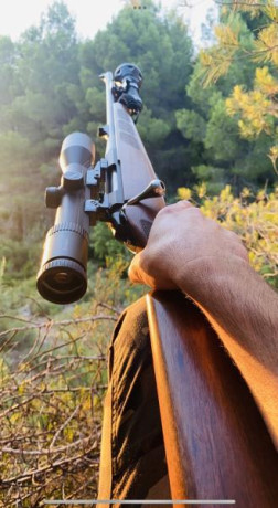 Tikka T3 Hunter cal 270 win, visor zeiss 1,5-6x42, monturas apel. Magnifico equipo para monterías y esperas. 02