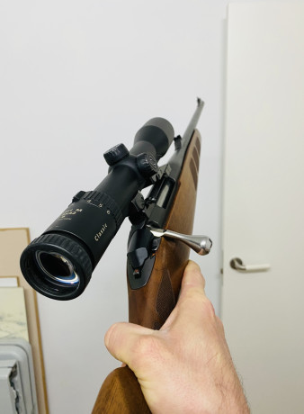 Tikka T3 Hunter cal 270 win, visor zeiss 1,5-6x42, monturas apel. Magnifico equipo para monterías y esperas. 01