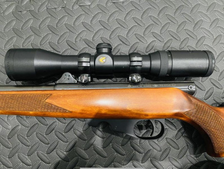 Carabina Toz 99 cal 22 lr con visor gamo 1,5-6x44. Semiautomatica, 4 cargadores , 2 con capacidad para 01