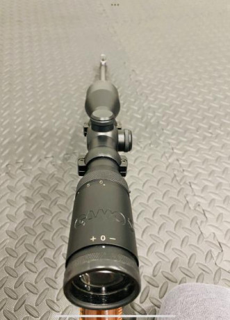 Carabina Toz 99 cal 22 lr con visor gamo 1,5-6x44. Semiautomatica, 4 cargadores , 2 con capacidad para 00