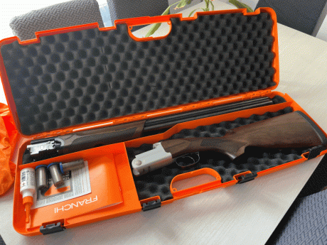 veendo superpuesta con polichoques intercambiables y explusora , Franchi feeling superligera , especial 01