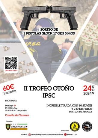 Muy buenas!
Alguien sabe de clubs de IPSC en Granada?
Buscando en internet me sale un en Facebook pero 60