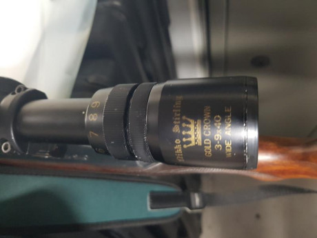Vendo rifle HK 940 cañon largo en calibre 7x64 con montura original de 25 por 550€.
Saludos. 40