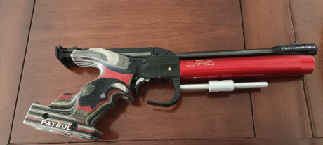 Pistola cacha M. En perfecto estado, es un arma muy precisa y equilibrada. Lleva maletin, record para 00
