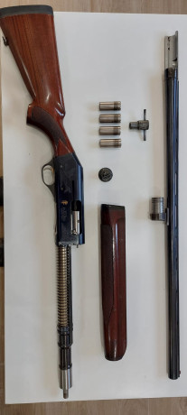 Vendo Fabarm Ellegi del calibre 12 con cañon de 71 cm. con chokes interiores *,**,***,**** y cilindrico, 00