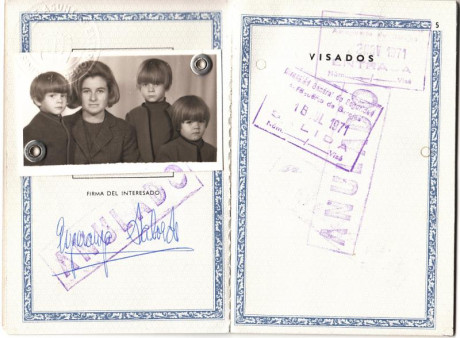  EN RECUERDO Y HOMENAJE A LOS QUE YA NO ESTÁN. 

Si pones en  GOOGLE    PASAPORTES EN LA MEMORIA   da 40