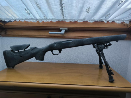 Se vende culata Bergara extreme sierra en perfecto estado 
Junto con bípode Harris basculante.
Acción 02