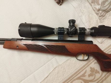Hola pongo a la venta una hw97 en calibre 5,5,la carabina está totalmente revisada y engrasada,se ha pulido 01
