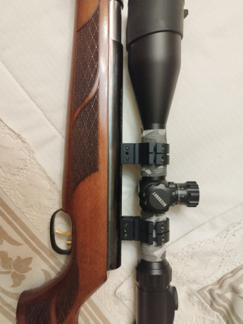 Hola pongo a la venta una hw97 en calibre 5,5,la carabina está totalmente revisada y engrasada,se ha pulido 11