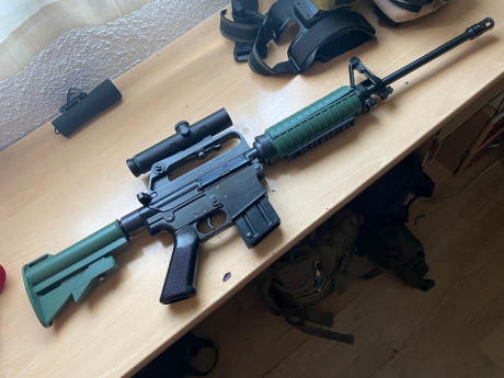 Pongo a la venta esta "rara avis": una ADLER versión "Colt Comando", la  AP74 A1C, 01