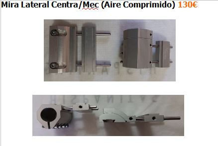  Como nueva
Mira Lateral Ojo Izquierdo Centra/Mec (Aire Comprimido) 130€
Antonio: 692039491  00