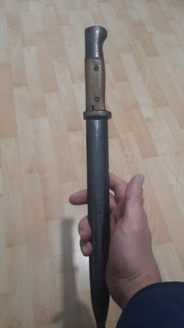 Buenas compañeros, vendo bayoneta española M1944 o Cuchillo Bayoneta Standard Modelo Español. Esta bayoneta 01