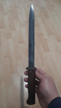 Buenas compañeros, vendo bayoneta española M1944 o Cuchillo Bayoneta Standard Modelo Español. Esta bayoneta 00