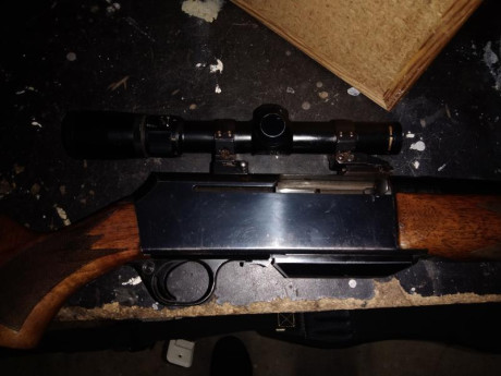 Pues lo dicho. Vendo este rifle que poco se puede decir de el. Tiene sus años y de marcas en culata y 02