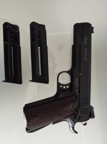 Vendo pistola Sig Sauer 1911 calibre .22lr guiada en licencia F
Incluye 2 cargadores, maletín original

El 02