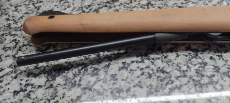 Vendo Carabina Aire marca Diana mod. 46 ST "Stutzen" cal. 4,5 de madera Caña larga con palanca 12