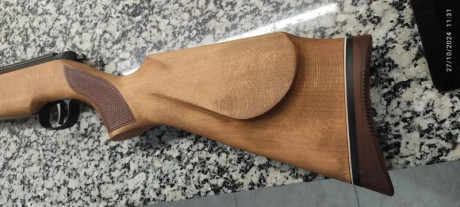Vendo Carabina Aire marca Diana mod. 46 ST "Stutzen" cal. 4,5 de madera Caña larga con palanca 11
