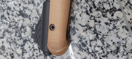 Vendo Carabina Aire marca Diana mod. 46 ST "Stutzen" cal. 4,5 de madera Caña larga con palanca 10