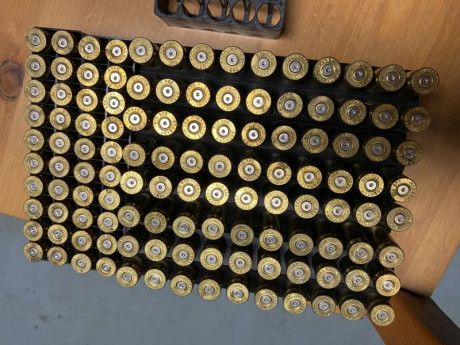 Vendo lote de 160 vainas de 1 solo tiro del .308win
Hay 120 Hornady y 40 Santa Barbara
Envío a cargo del 01