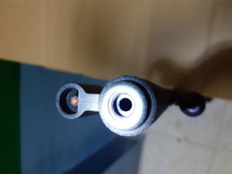 Y es que no se pueden pedir peras al olmo...
La carabina en si no tenía nada que perder,pues no llega 80