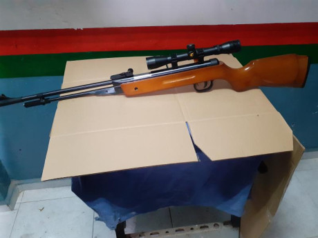 Y es que no se pueden pedir peras al olmo...
La carabina en si no tenía nada que perder,pues no llega 90