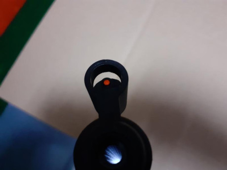 Y es que no se pueden pedir peras al olmo...
La carabina en si no tenía nada que perder,pues no llega 120