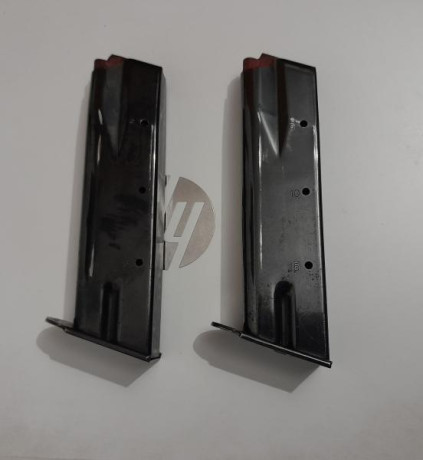 Vendo dos cargadores CZ 75b 9x19 usados pero en perfectas condiciones
Precio de los dos 100€ transporte 00