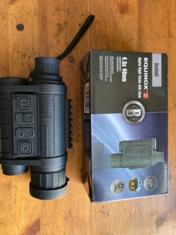 Buenas vendo visor nocturno Equinox Z 4.5x40. Poco uso, funciona con 4 pilar AAA. Buena calidad y nitidez. 10