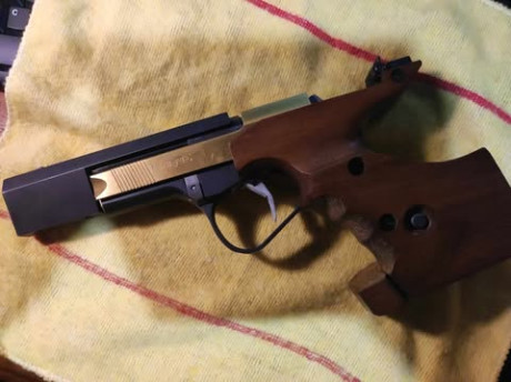 Vendo UNIQUE DES/96-U 22LR con  dos cargadores, libro de instrucciones para regulacion disparador a gusto 10