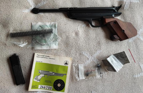 Se vende FWB LP80
En perfecto estado mecánico y, para los años que tiene, yo diría que estético (alguna 01