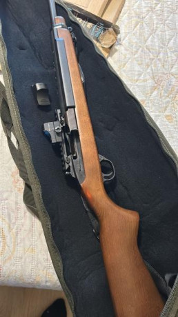 Hola gracias por escucharme; tengo la suerte de poseer un ruger 44 deerfield 99/44 cargador rotativo.
La 50