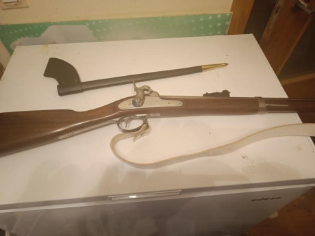VENDO Mosquete ARMI CHIAPPA SPRINGFIELD 1847 de cañón corto de 3 estrias, calibre 69 con apenas uso!!! 02