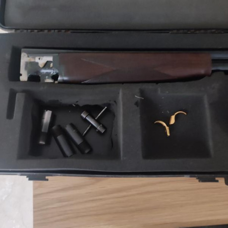 Se vende browning ultra sporter 71 de cañon ,culata regulable.
Tiene 5 chokes invector plus ,tres gatillos 01